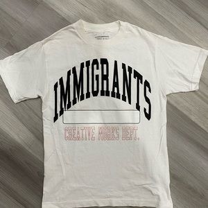 Kids of Immigrants ‘Creative Works Dept’ Shirt White 2018 Los Angeles